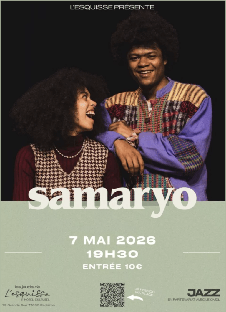 Concert by Samaryo jazz student CMDL at L'Esquisse Barbizon - 7 May 2026