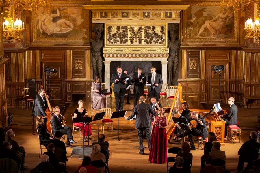 Affiche officielle : Concerts de Thomas Hengelbrock et du Choeur Balthasar Neumann au Château