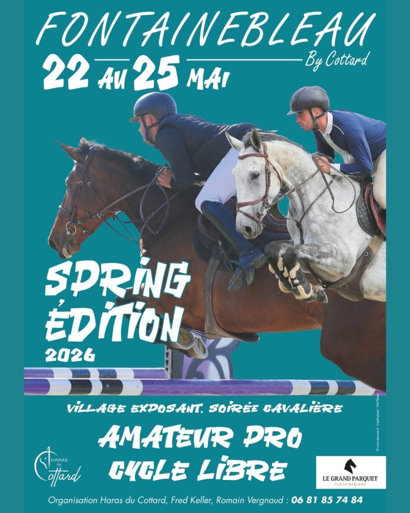 Affiche officielle : Fontainebleau by Cottard 2026 : Spring Edition au Grand Parquet