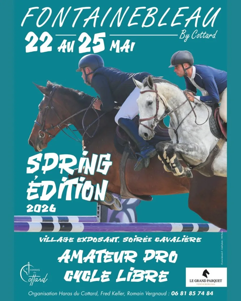 Affiche officielle : Fontainebleau by Cottard 2026 : Spring Edition au Grand Parquet