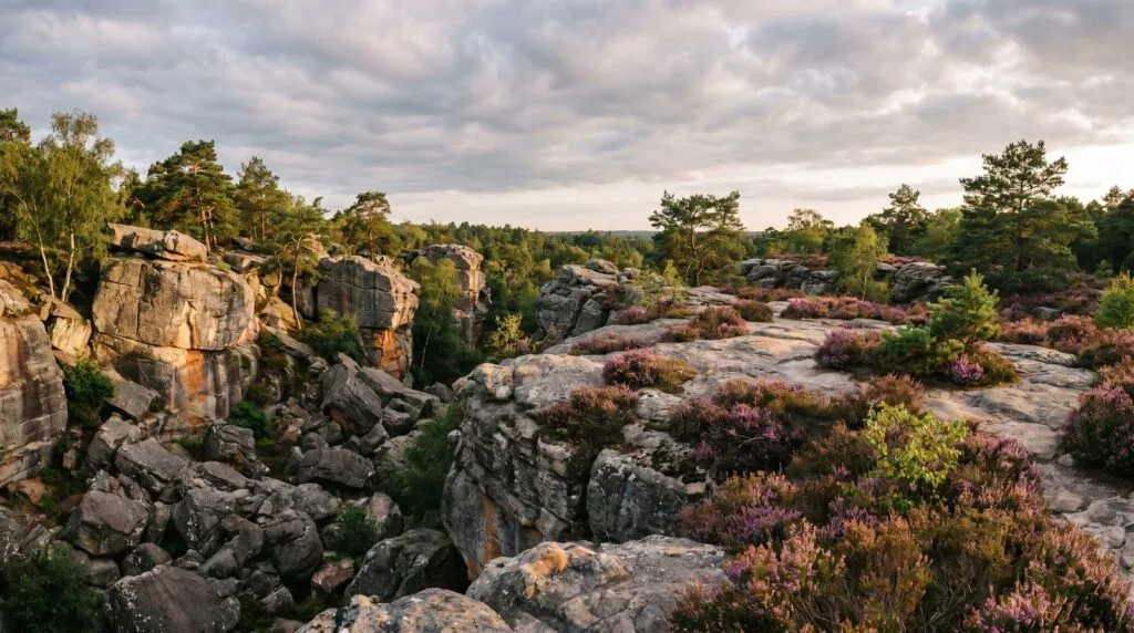 Gorges et platieres de Franchard en foret de Fontainebleau