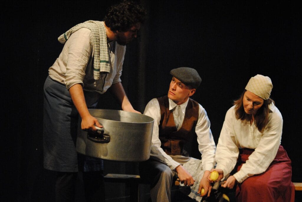 En attendant Gurdjieff, le dernier voyage de Katherine Mansfield, a l Ane Vert Theatre