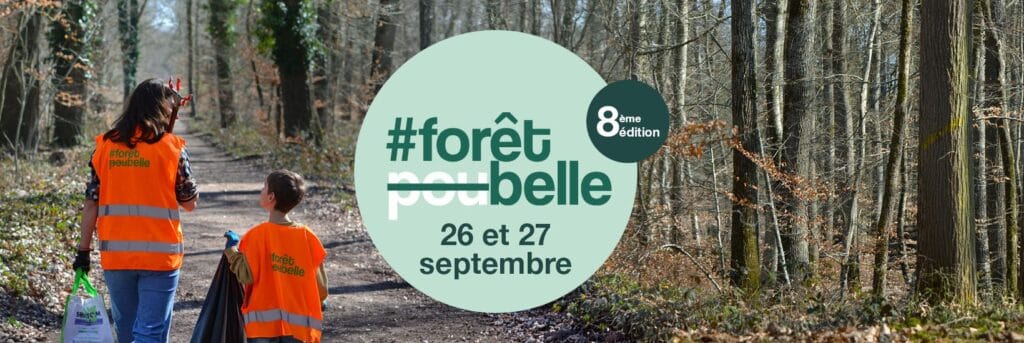 Operation ForetBelle 2026, ramassage des dechets en foret de Fontainebleau