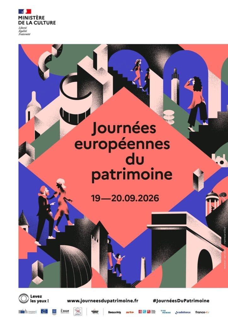 Affiche des Journees europeennes du patrimoine 2026, patrimoine de la photographie