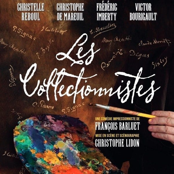 Affiche de la piece Les Collectionnistes au Theatre municipal de Fontainebleau, 10 octobre 2026