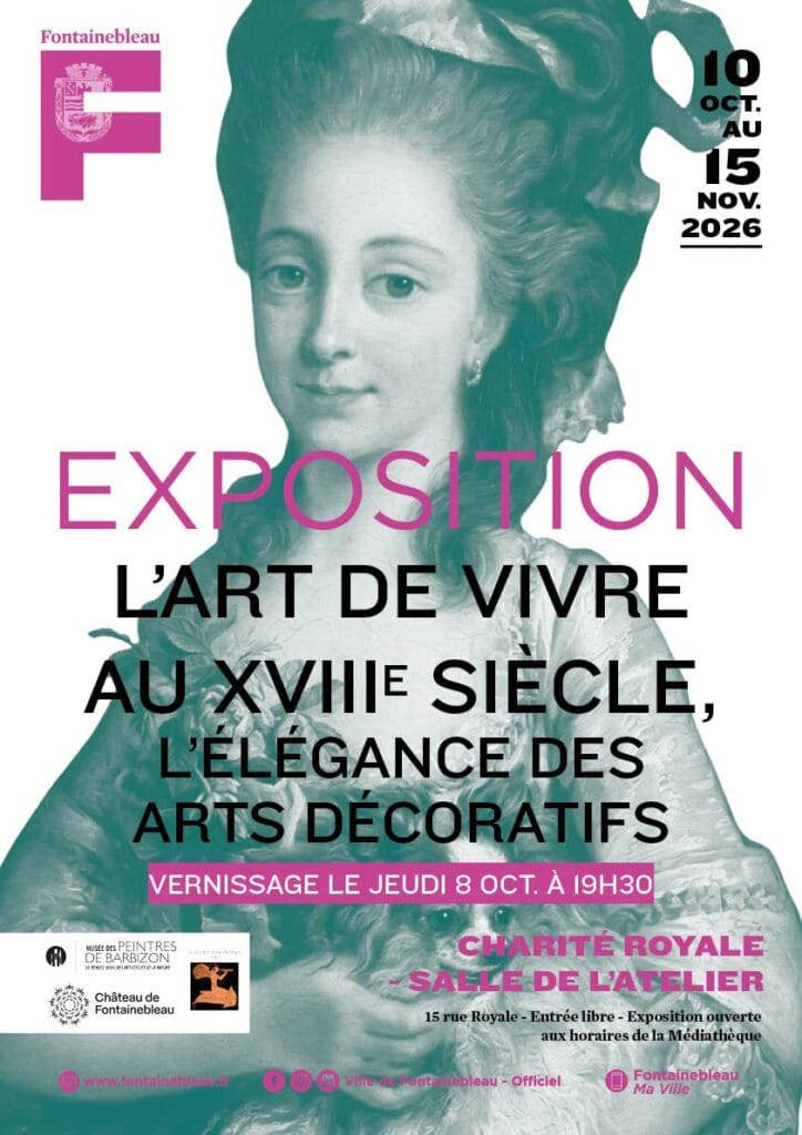 Exposition L'Art de vivre au XVIIIe siècle à la Charité Royale de Fontainebleau