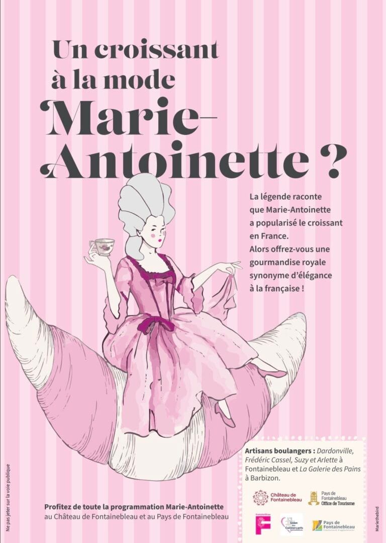 Un croissant à la mode Marie-Antoinette dans quatre boulangeries de Fontainebleau et Barbizon