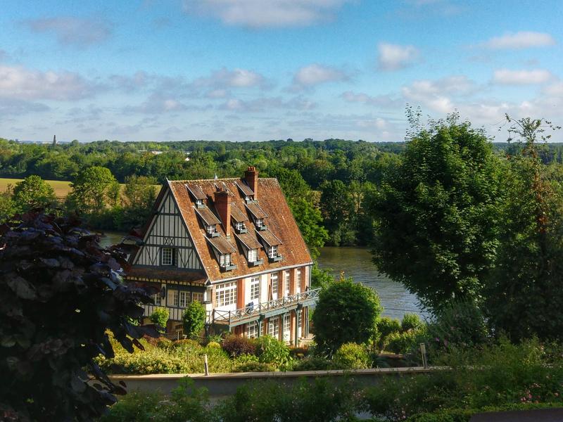 Villa Affolante sur les bords de Seine à Bois-le-Roi, balade à vélo du 25 octobre