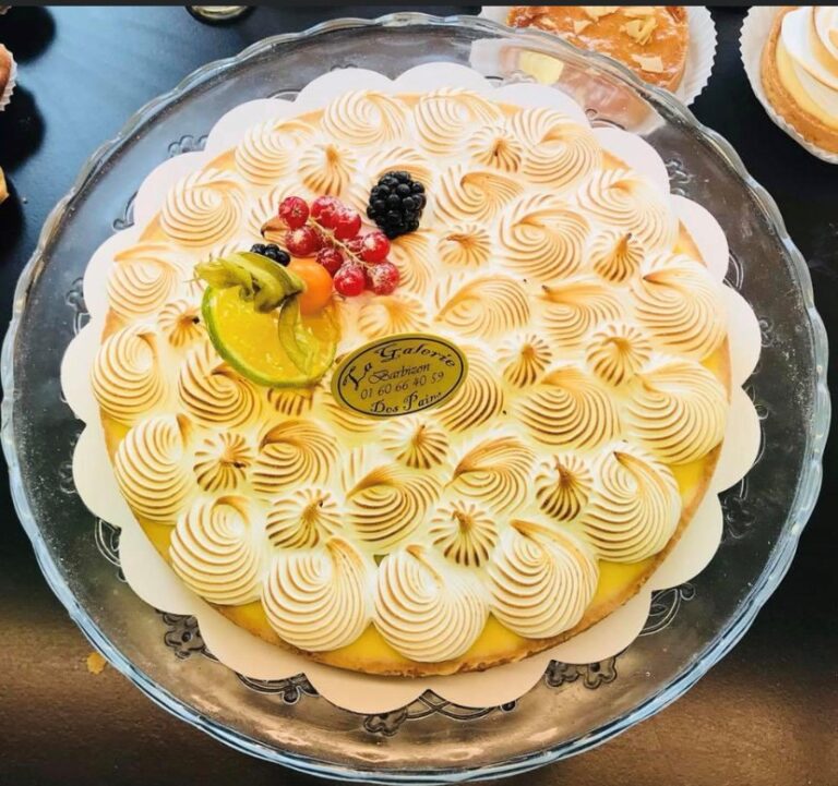 Tarte au citron meringuée, La Galerie des Pains à Barbizon