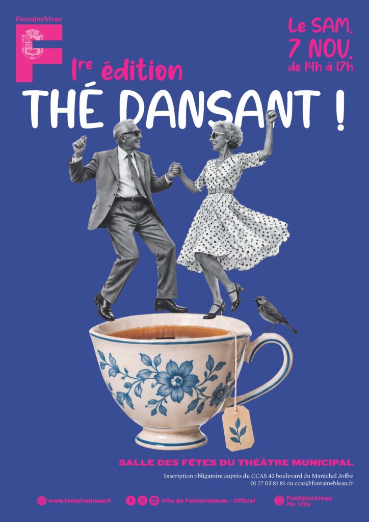 Thé dansant du CCAS à la salle des fêtes du Théâtre municipal de Fontainebleau, 7 novembre 2026