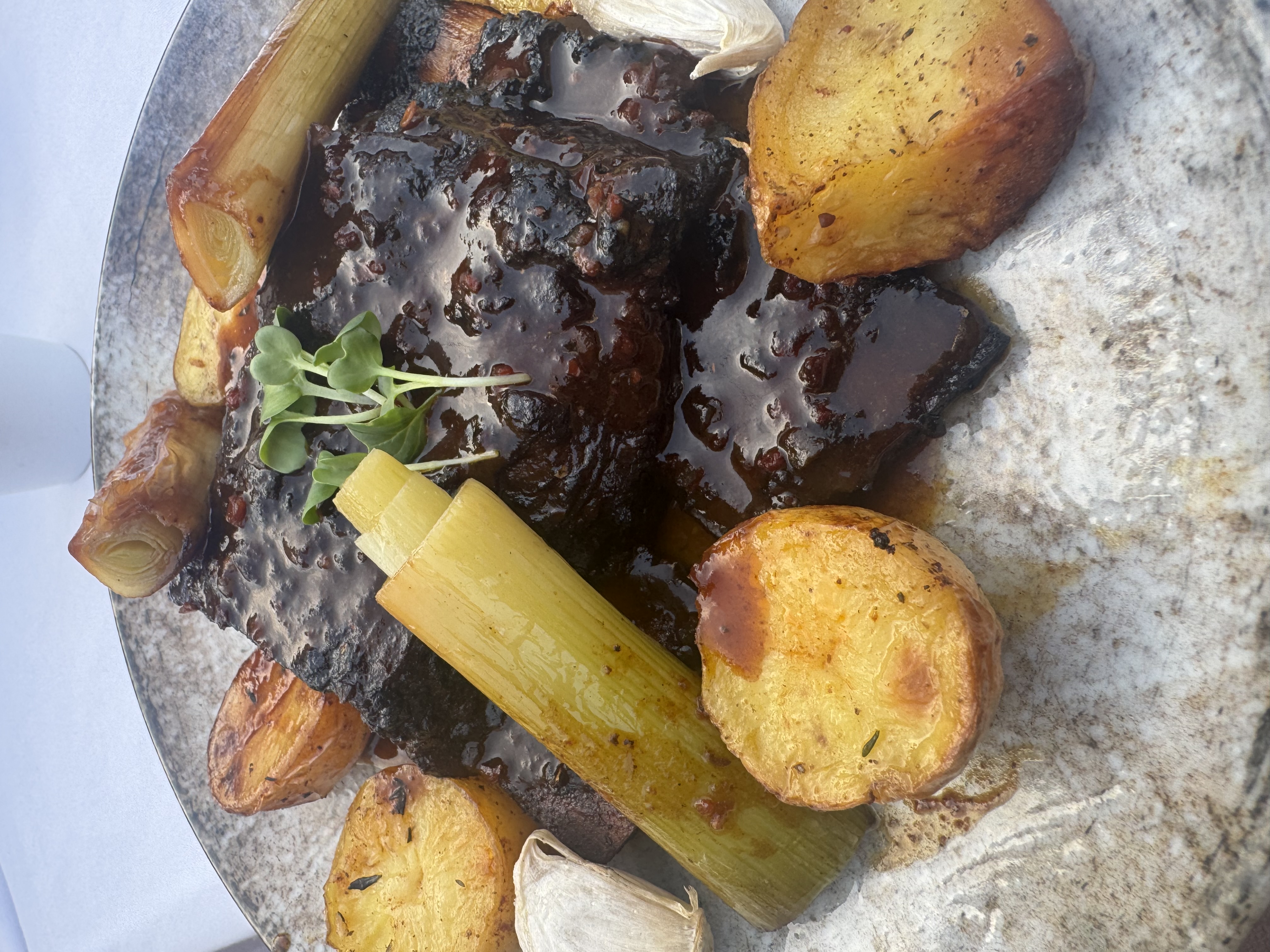 Le Bistrot des Amis : Short ribs de boeuf, purée maison