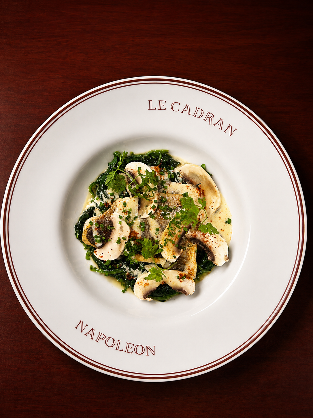 Le Cadran - Filet de bar rôti sur la peau